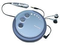 CD-плеер портативный Panasonic SL-SX420EG-S, MP3; Np-Skip; S-XBS; ПДУ